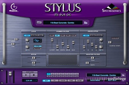 Spectrasonics Stylus RMX Software v1.9.8g Update [WiN, MacOSX]