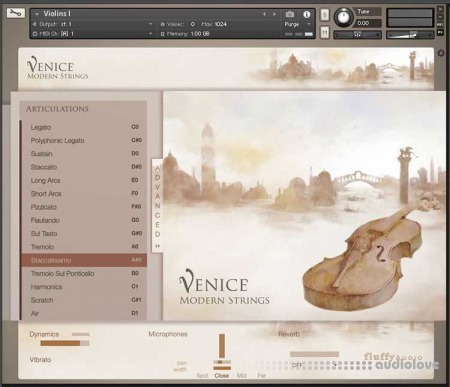 Fluffy Audio Venice Modern Strings [KONTAKT]