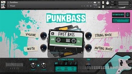 Submission Audio Punk Bass [KONTAKT]