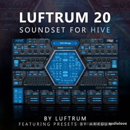 Luftrum 20 Soundset for u-he Hive 2