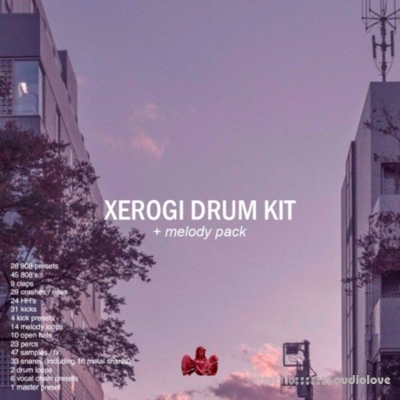 XEROGI Drum Kit (with melody pack) [WAV, DAW Templates]