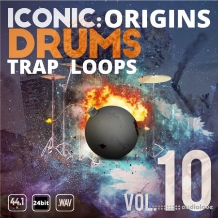 Epic Stock Media Iconic Origins Trap Drum Loops Vol.10 [WAV]