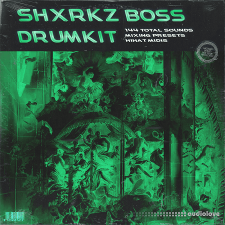 Shxrkz boss drumkit [WAV, MiDi, DAW Presets]