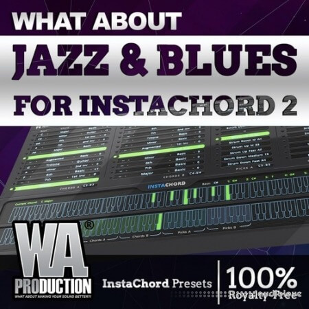 WA Production Jazz Blues for InstaChord 2 [Synth Presets]