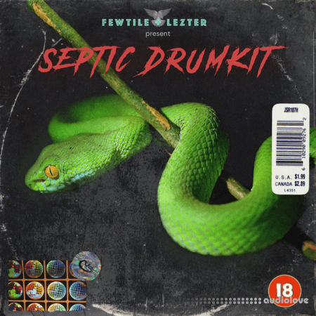 Fewtile x Lezter Septic Drum Kit [WAV]