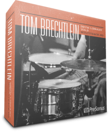 PreSonus Tom Brechtlein Drums Vol.02 HD Multitrack and Stereo SOUNDSET [Synth Presets]