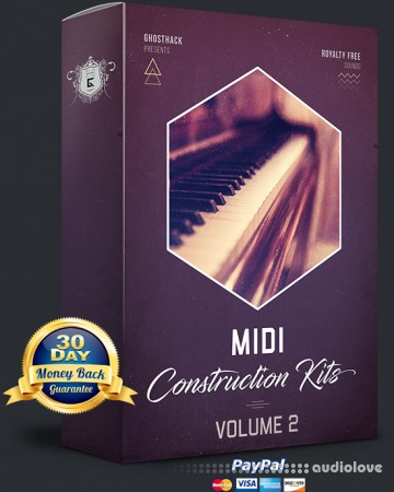 Ghosthack Sounds MIDI Construction Kits Volume 1-2