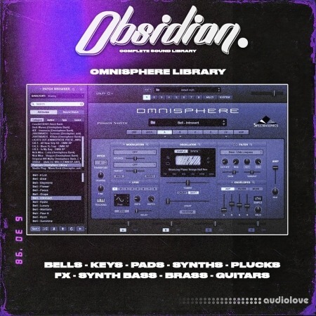 ProdbyJack Obsidian Omnisphere Bank [Synth Presets]