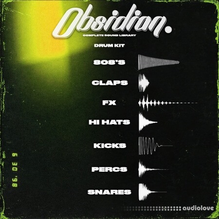 ProdbyJack Obsidian Drum Kit [WAV]