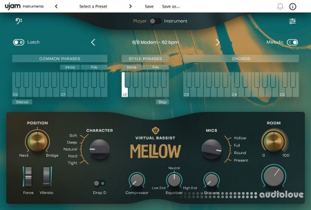 UJAM Virtual Bassist MELLOW v2.1.1 / v1.0.1 [WiN, MacOSX]