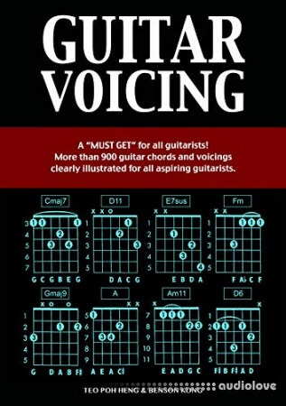 Guitar: Voicing Book (Guitar Chords) - Guitar Lesson Complete Guide for All Levels