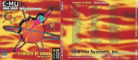 E-MU Classic Series Vol.11 Elements Of Sound 2MB [for Emulator X3]