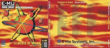 E-MU Classic Series Vol.10 Elements Of Sound 1MB [for Emulator X3]