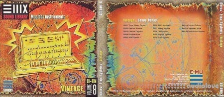 E-MU Classic Series Vol.08 Vintage [for Emulator X3]
