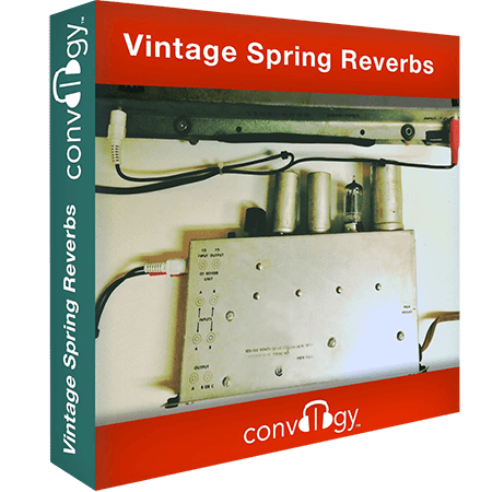 Presonus Convology Vintage Spring Reverbs (Impulse Bounce)