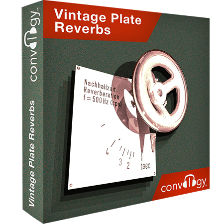 Presonus Convology Vintage Plate Reverbs (Impulse Bounce)