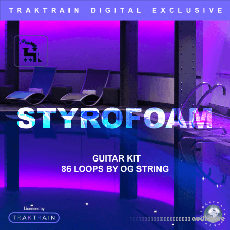Traktrain Styrofoam Pool Guitar Kit by OG String