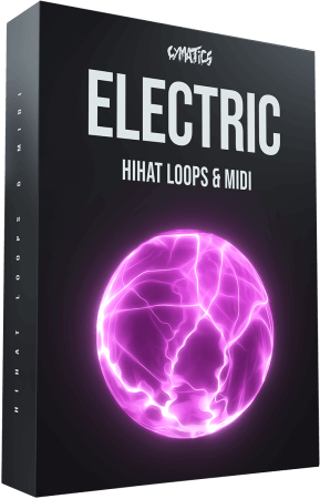 Cymatics Electric Hihat Loops And MIDI
