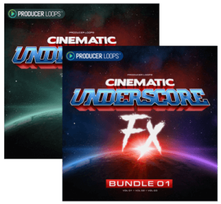 Producer Loops Cinematic Underscore FX Volume 1-4 [WAV]