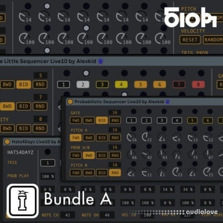 Isotonik Studios Alexkid Sequencer Bundle A [Max for Live]