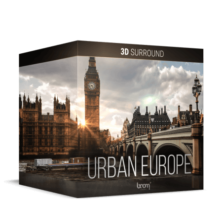 Boom Library Urban Europe 3D