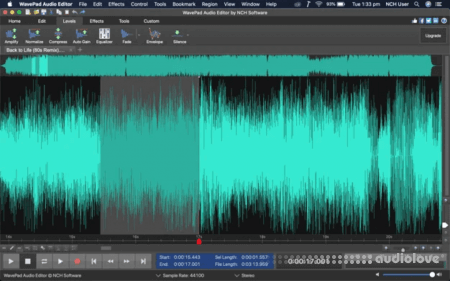NCH WavePad Audio Editor Pro v16.41 [MacOSX]
