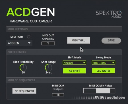 Spektro Audio ACDGEN v2.0 [Max for Live]