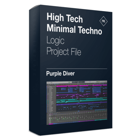 Production Music Live Purple Diver High Tech Minimal Techno [Synth Presets, DAW Templates]