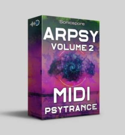 Sonicspore Arpsy Volume 2 Psytrance MIDI and Presets [Synth Presets, MiDi]