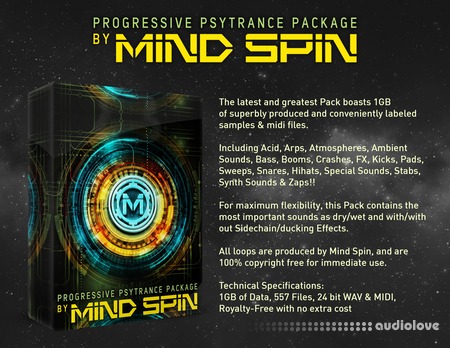 Yummy Tunes Progressive Psytrance Package by Mind Spin [WAV]