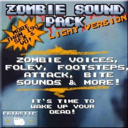 GameDev Market Zombie Sound Pack Light Version [MP3, OGG]