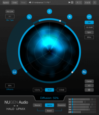 NuGen Audio Halo Upmix v1.6.1.0 [WiN]
