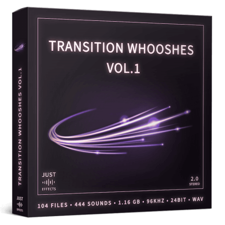 Just Sound Effects Transition Whooshes Vol.1 [WAV]