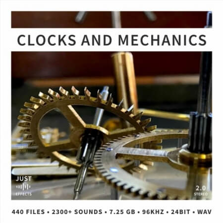 Just Sound Effects Clocks and Mechanics [WAV]