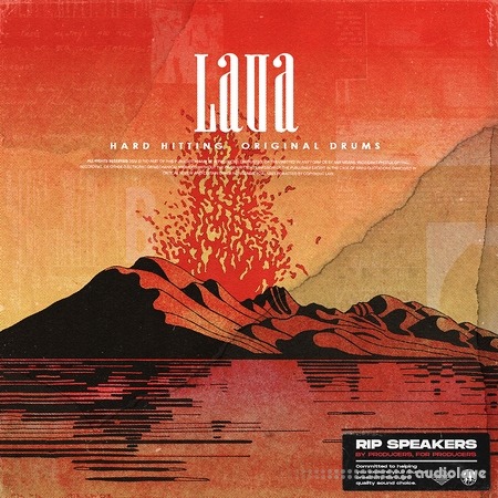 Rip Speakers Lava: Hard-Hitting Original Drums [WAV]
