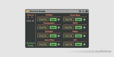 Noir Labs Shortcut Buddy v3.01 [Max for Live]