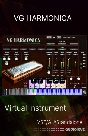 VGTrumpet VG Harmonica Virtual Instrument v1.2.4 [WiN, MacOSX]