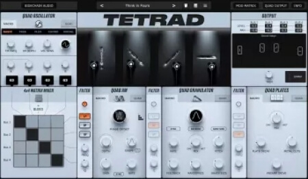 Physical Audio Tetrad