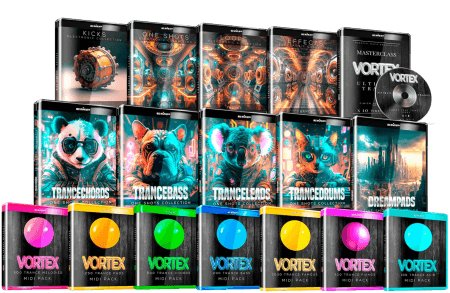 Esential Music Productions Vortex Ultimate Complete Bundle [WAV, MiDi, TUTORiAL]
