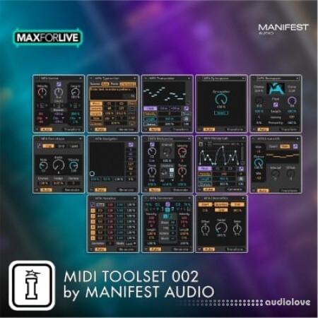 Isotonik Studios Toolset 002 by Manifest Audio Device [Max for Live]
