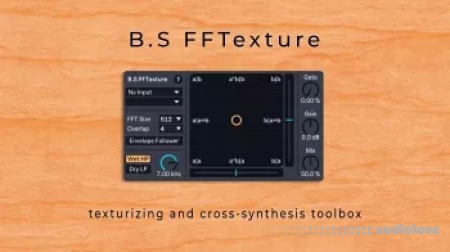 B.S Audio Tools B.S FFTexture Texturizing and Cross-Synthesis Toolbox Device [Max for Live]