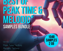 SINEE Best Of Peak Time and Melodic Techno Samples Bundle [WAV]