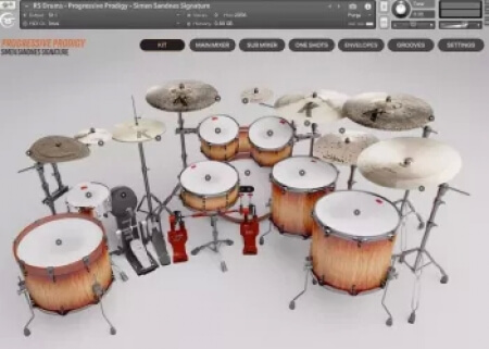 RS Drums Progressive Prodigy Simen Sandnes Signature [KONTAKT]
