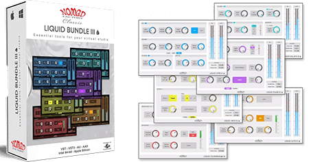 Nomad Factory Liquid Bundle III v3.0.1 [MacOSX]