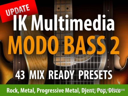 Andi Vax IK MODO BASS 2 Mix Ready Presets [Synth Presets]