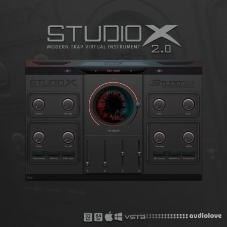 Studio Trap StudioX 2.0 Modern Trap Plugin Instrument RETAiL [WiN, MacOSX]