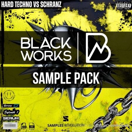 Samples Revolution BLACKWORKS Hard Techno and Shranz Sample Pack [WAV, MiDi, Synth Presets]