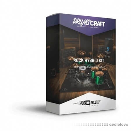 Develop Device Rock Hybrid Kit: Superior Drummer 3 [Synth Presets]